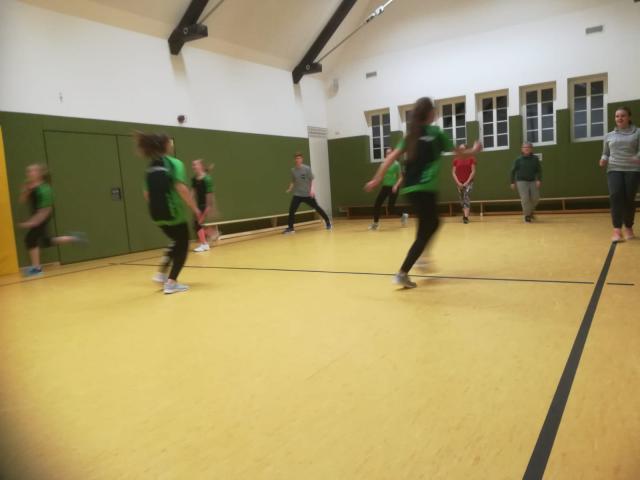 Training der Volleyballer in Beutha 2018-2